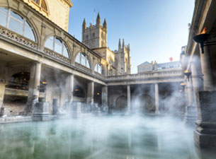 Bath ist eine der schönsten Städte Englands, viele Menschen halten Bath sogar für die schönste