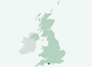 Weymouth-südengland Das Zentrum von Weymouth ist relativ kompakt und gruppiert sich um die Bucht.