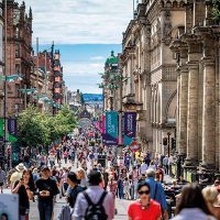 Glasgow hat sein viktorianisches Erbe wiederentdeckt, ein Ergebnis dieser Entwicklung war, dass Glasgow 1990 zur Kulturhauptstadt Europas gewählt wurde